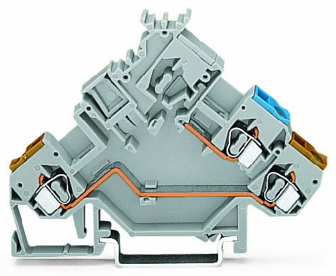 BORNA DE ACTUADORES; INTERRUP. PRESION, INTERRUP. TERM, C.MAX 20A, SECCION 2,5MM2, 28-12 AWG (WAG100290 / 280-562)