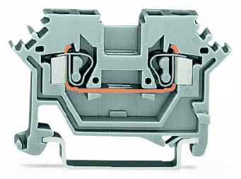 BORNA DE PASO 2 CONDUCTORES, C.MAX 24A, SECCION 2,5MM2, 28-12 AWG (WAG100296 / 280-601)