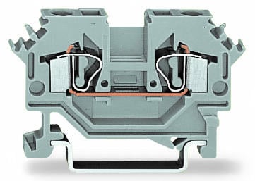 [WAG100338] BORNA DE PASO 2 CONDUCTORES, C.MAX 32A, SECCION 4 MM2, 28-12 AWG (WAG100338 / 281-601)