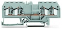 BORNA DE PASO 4 CONDUCTORES, C.MAX 26A, SECCION 4 MM2, 28-12 AWG (WAG100346 / 281-652)