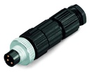 CONECTORES CABLE DE SENSORES Y ACTUADORES; 3 POLOS; CONECTOR MACHO M8 AXIAL (WAG100560 / 756-9102/030-000)