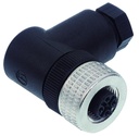 CONECTORES CABLE DE SENSORES Y ACTUADORES; CONECTOR HEMBRA M12 ANGULAR; 4 POLOS (WAG100573 / 756-9214/040-000)